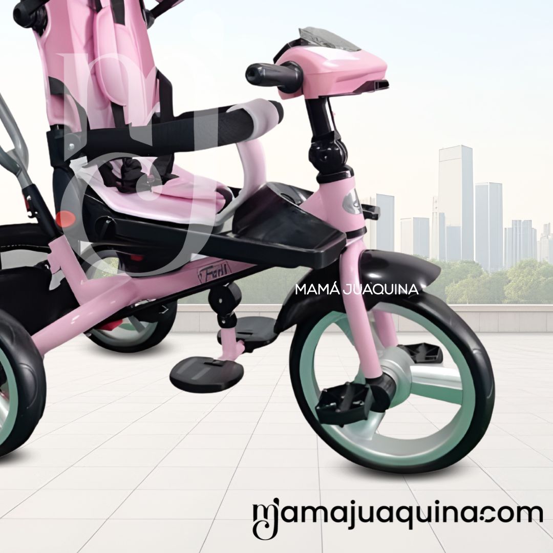 TRICICLO GUIADOR «FORD SILVER» EDICIÓN LIMITADA ROSA - 3