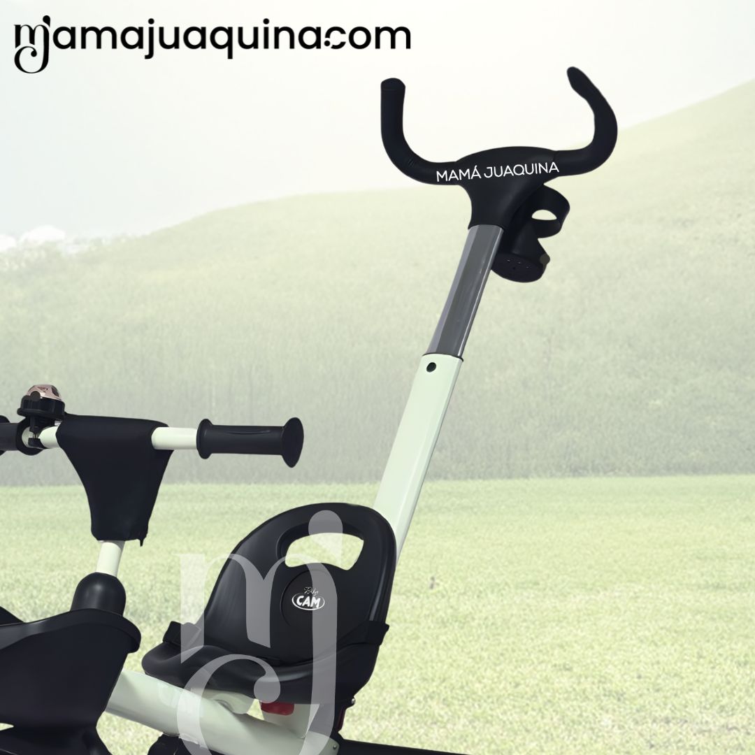 TRICICLO GUIADOR 2 EN 1 «BOOTH» EDICIÓN LIMITADA LIGHT GREEN - 3