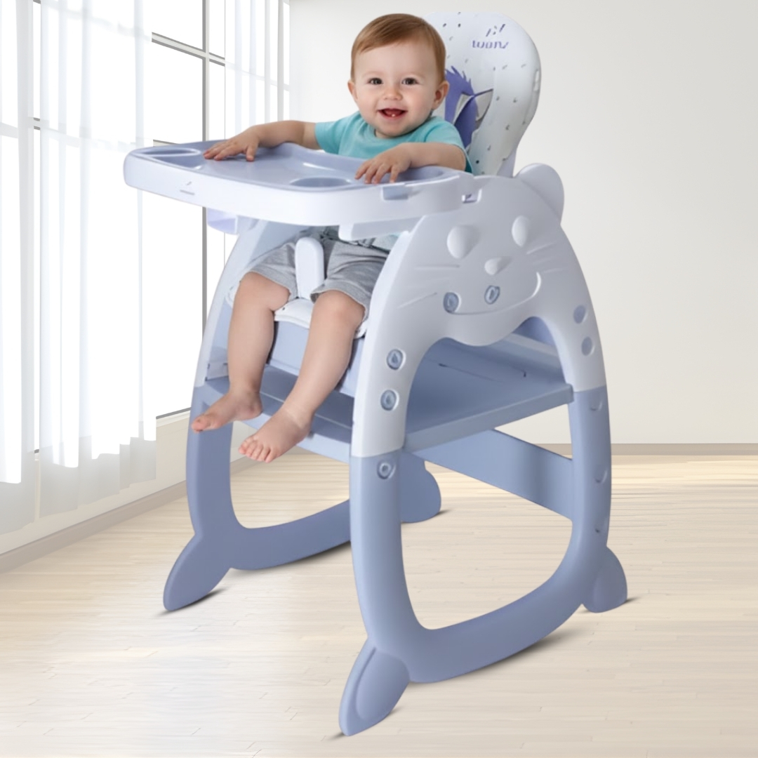 SILLA DE COMER ESCRITORIO 3 EN 1 «GATO NEW» BLUE - 5
