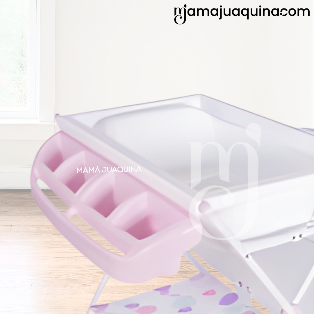 BAÑERA CAMBIADOR «EILLEEN» EDICIÓN LIMITADA DARK PINK - 4