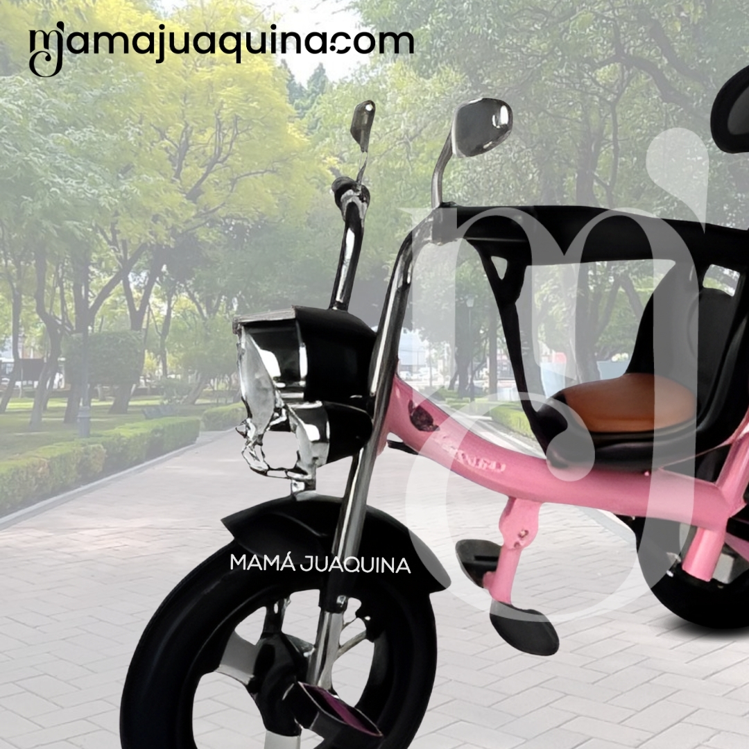 TRICICLO CHAVITO CON GUIADOR «YARLEY» MUSICAL PINK - 3