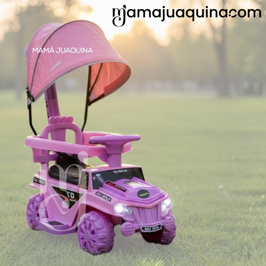CORREPASILLO GUIADOR «MINI JEEP» PARA NIÑOS PURPLE - 2
