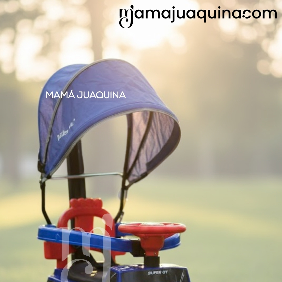 CORREPASILLO GUIADOR «MINI JEEP» PARA NIÑOS BLUE - 3