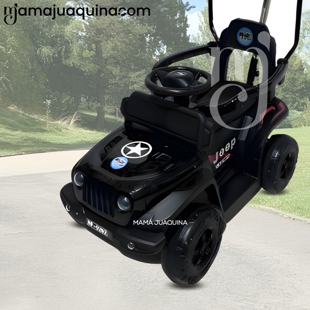 CORREPASILLO GUIADOR «EXPLORER JEEP» PARA NIÑOS BLACK - 3