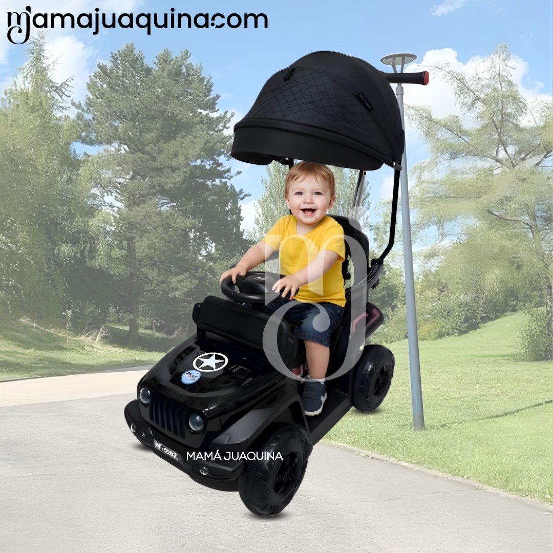 CORREPASILLO GUIADOR «EXPLORER JEEP» PARA NIÑOS BLACK - 4