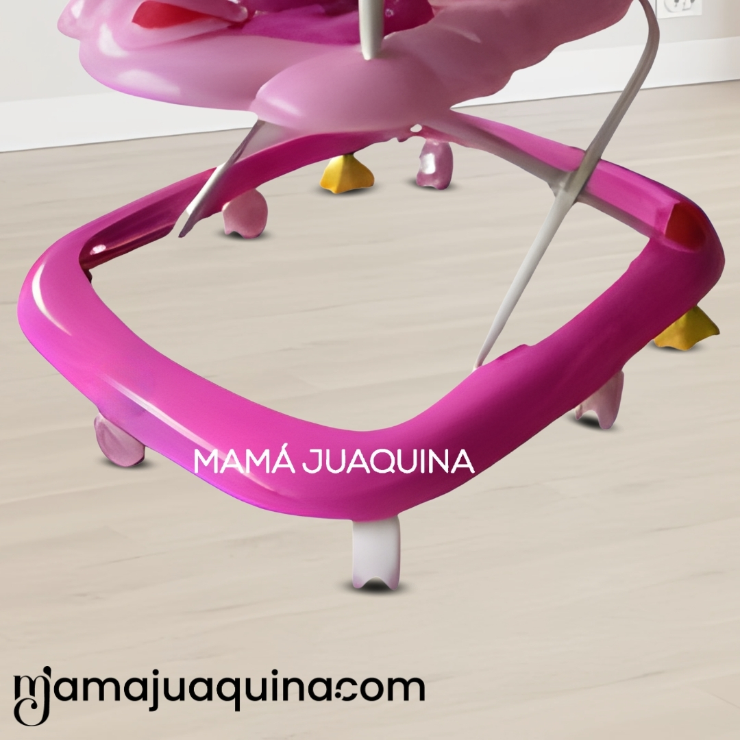 ANDADOR CON TABLERO MUSICAL «UGLY DUCKY» PINK - 5