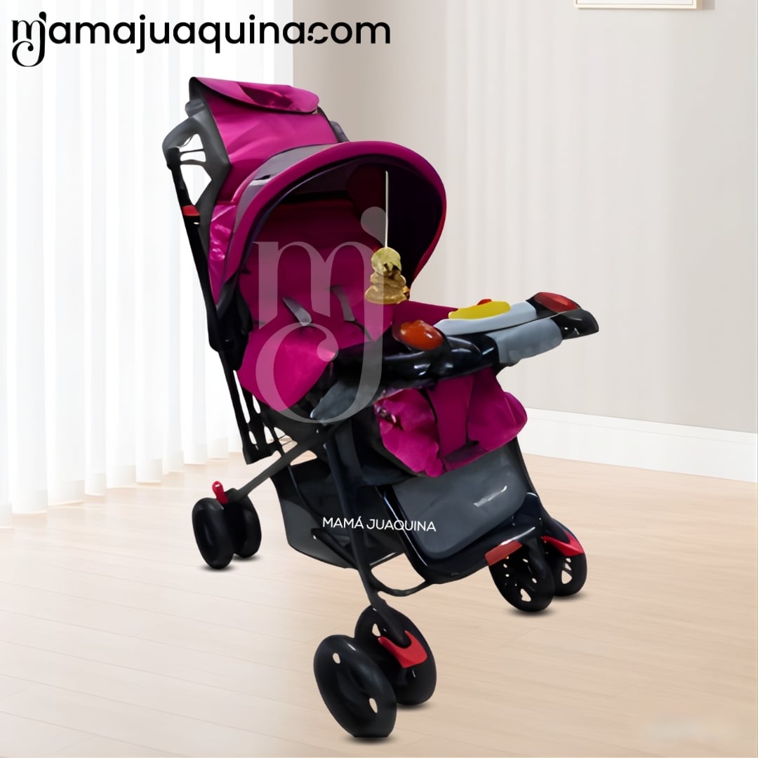 COCHE CUNA «CHICKY» EDICIÓN LIMITADA DARK PINK - 2