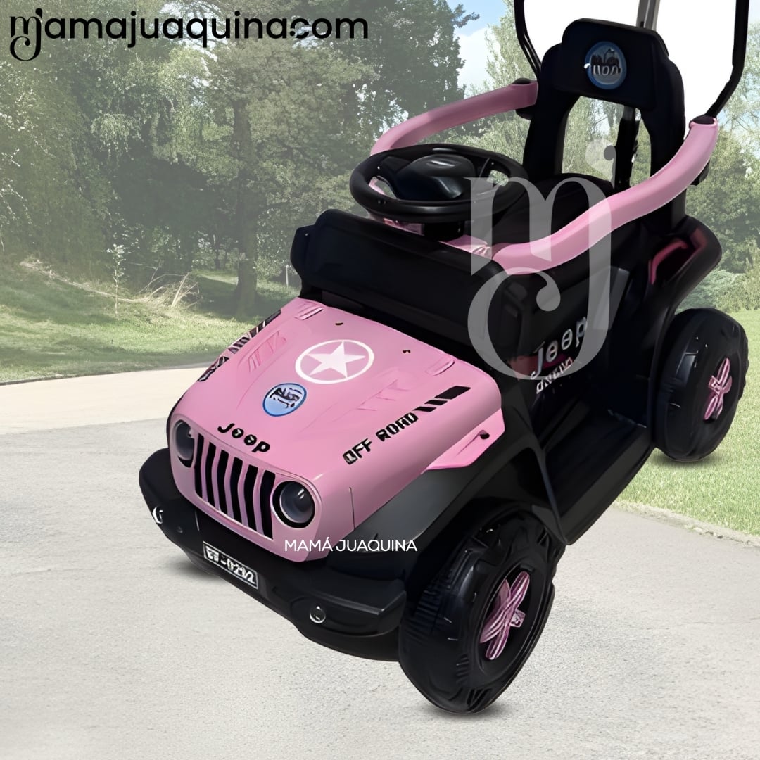 CORREPASILLO GUIADOR «EXPLORER JEEP» PARA NIÑOS PINK - 3