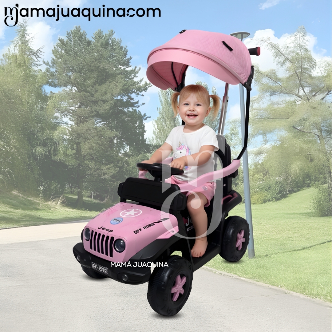 CORREPASILLO GUIADOR «EXPLORER JEEP» PARA NIÑOS PINK - 4