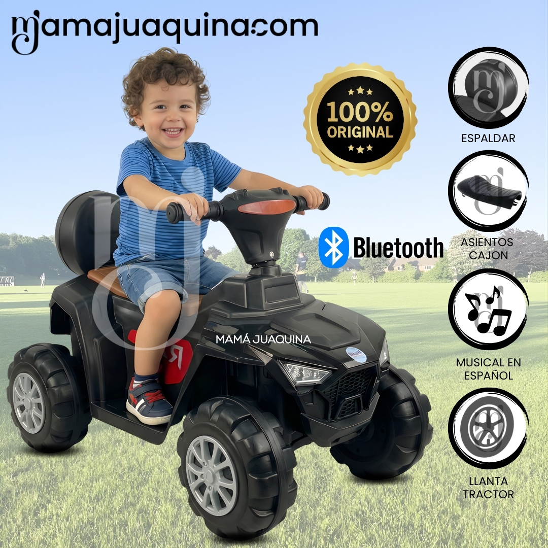 CORREPASILLO PARA NIÑOS «QUADIX» BLACK - 1