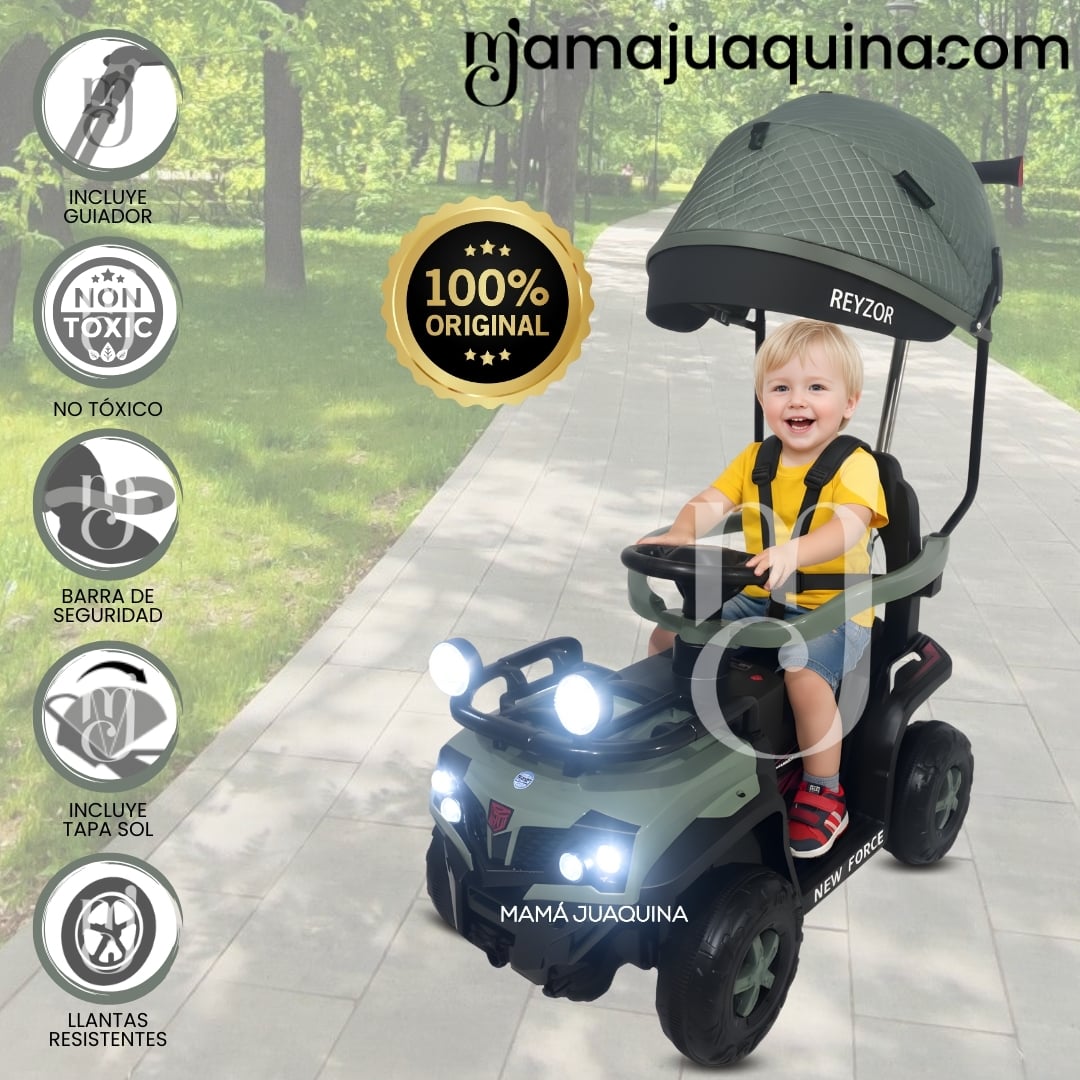 CORREPASILLO GUIADOR «REYZOR» EDICIÓN LIMITADA PARA NIÑOS LIGHT GREEN - 1
