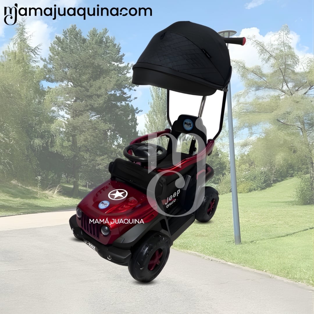 CORREPASILLO GUIADOR «EXPLORER JEEP» PARA NIÑOS RED - 2
