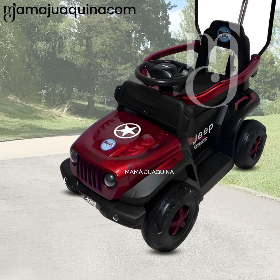 CORREPASILLO GUIADOR «EXPLORER JEEP» PARA NIÑOS RED - 4