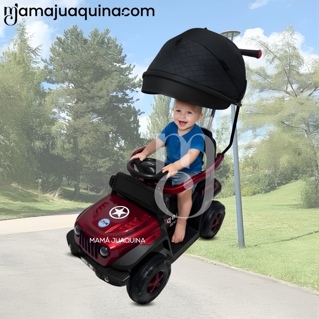 CORREPASILLO GUIADOR «EXPLORER JEEP» PARA NIÑOS RED - 5