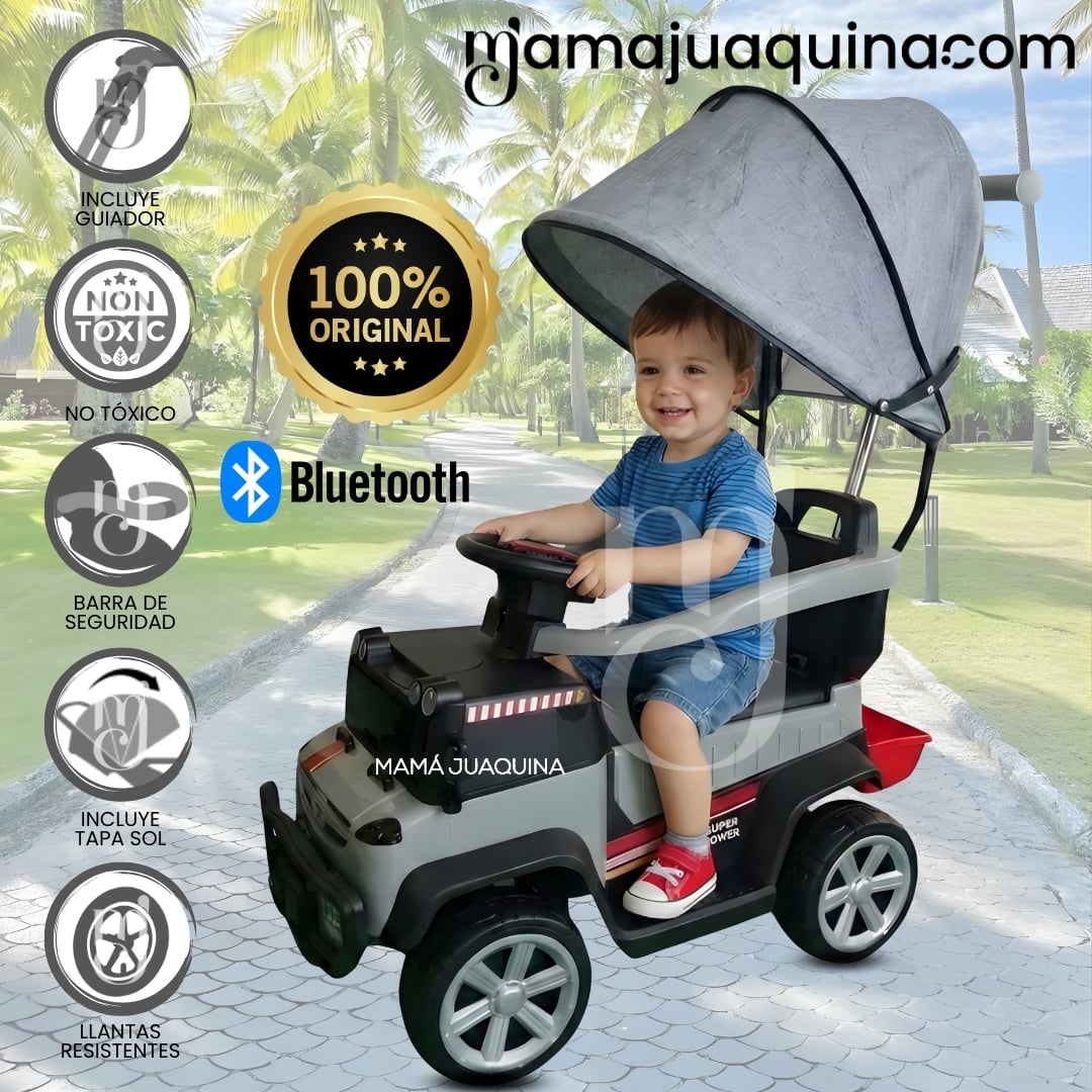 CORREPASILLO GUIADOR «HOOD TRUCK» PARA NIÑOS GREY - 1