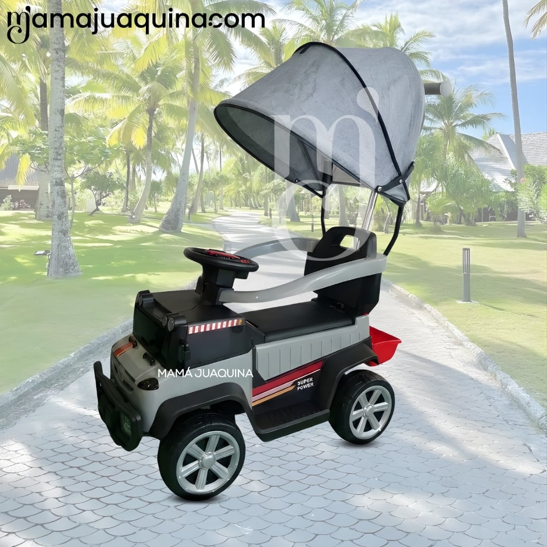 CORREPASILLO GUIADOR «HOOD TRUCK» PARA NIÑOS GREY - 2