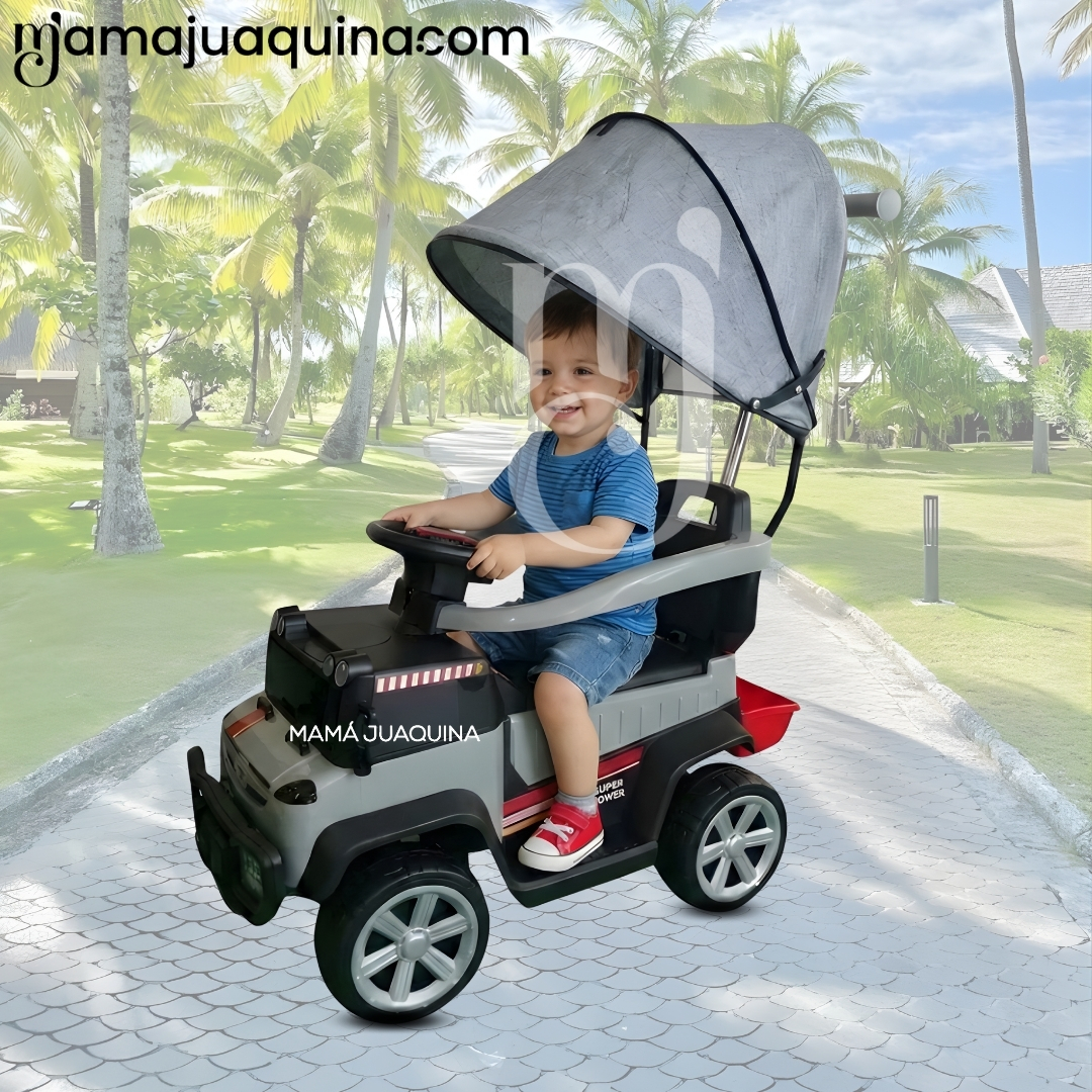 CORREPASILLO GUIADOR «HOOD TRUCK» PARA NIÑOS GREY - 5