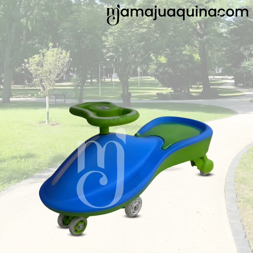 CORREPASILLO TWIST CAR «RODDOS» BLUE Y GREEN - 2