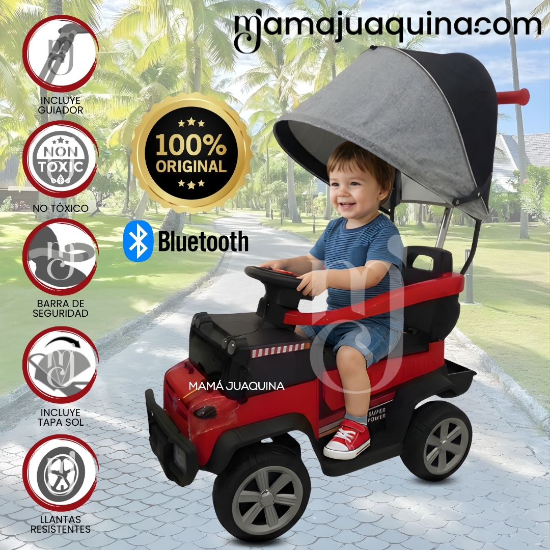 CORREPASILLO GUIADOR «HOOD TRUCK» PARA NIÑOS RED - 1