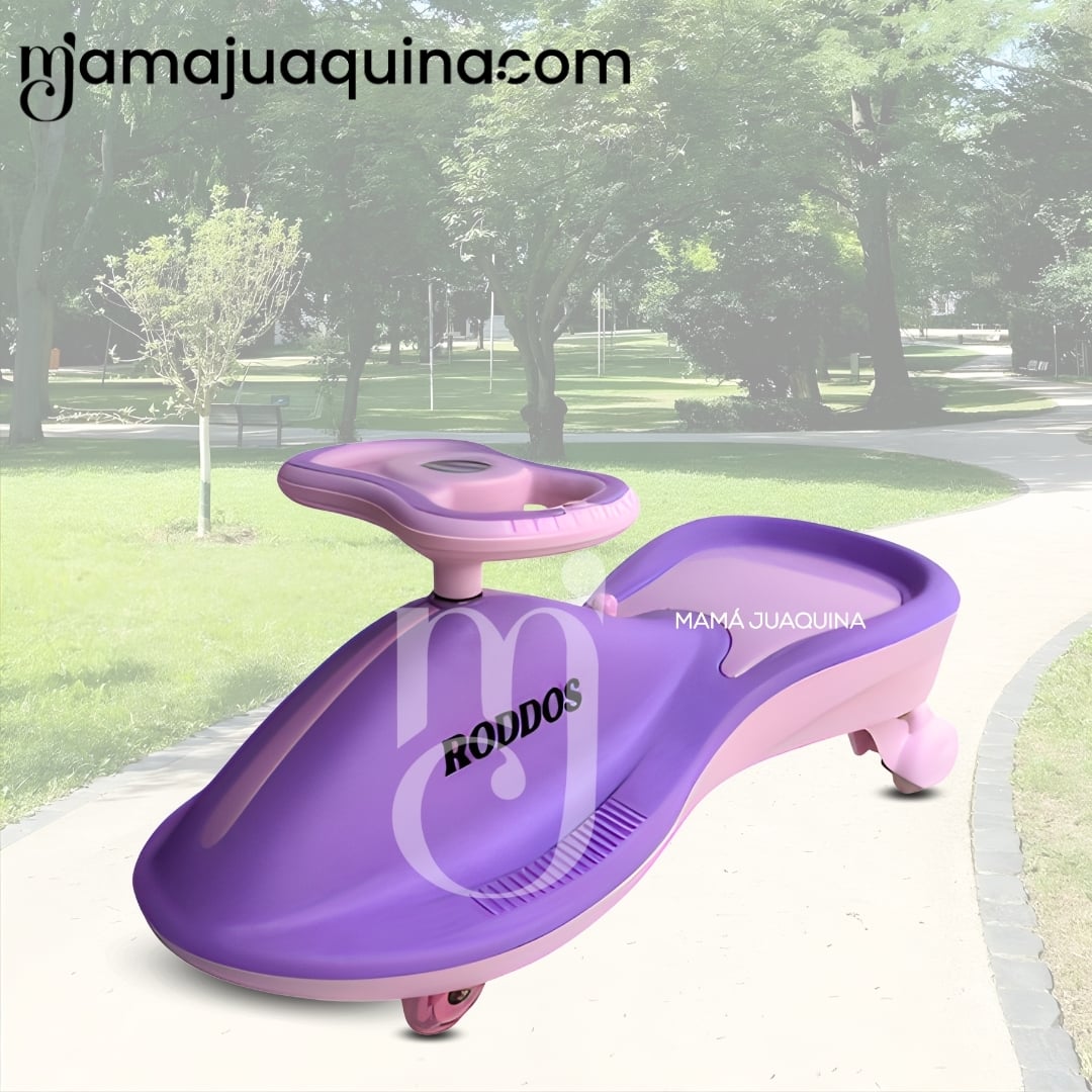 CORREPASILLO TWIST CAR «RODDOS» PURPLE Y PINK - 3