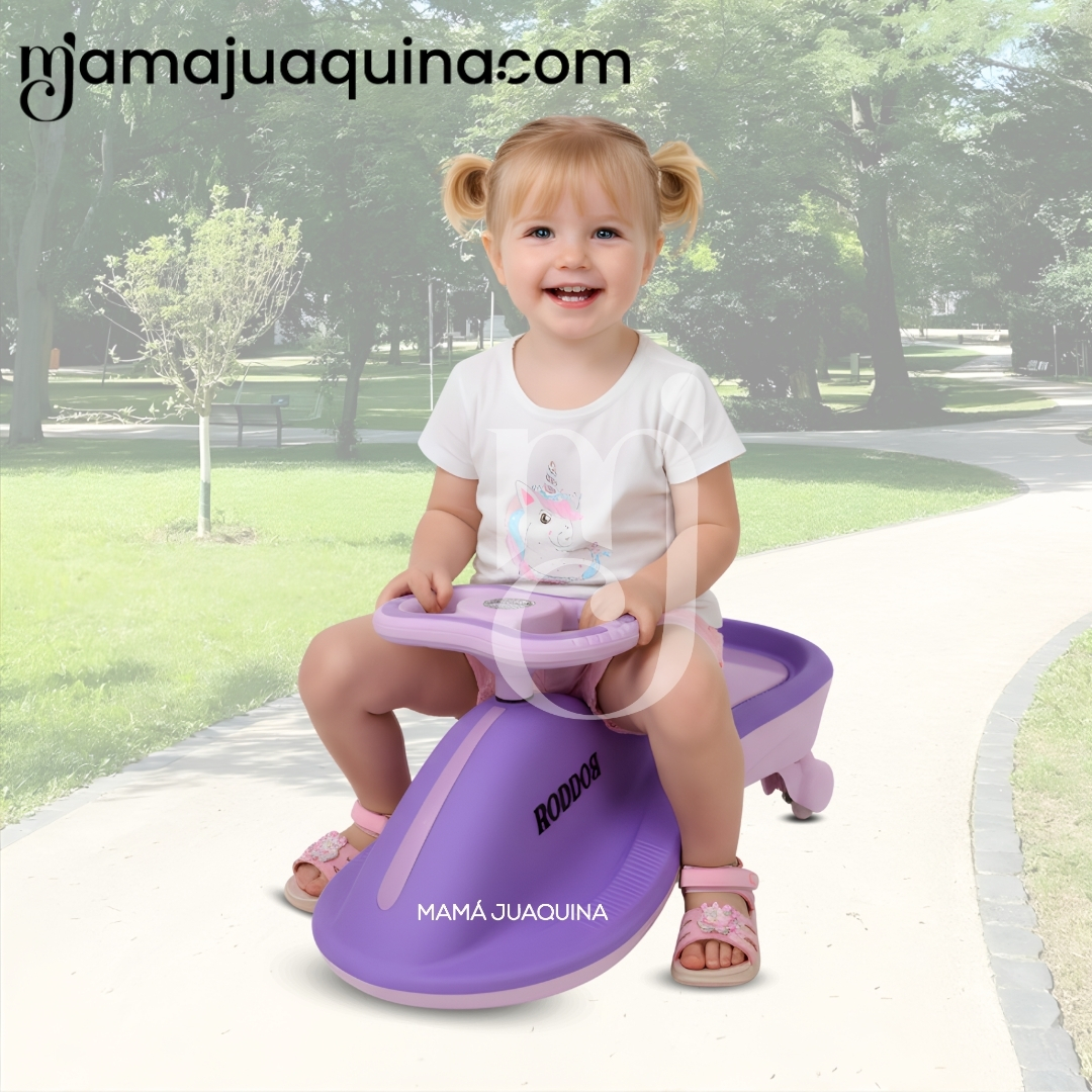 CORREPASILLO TWIST CAR «RODDOS» PURPLE Y PINK - 5