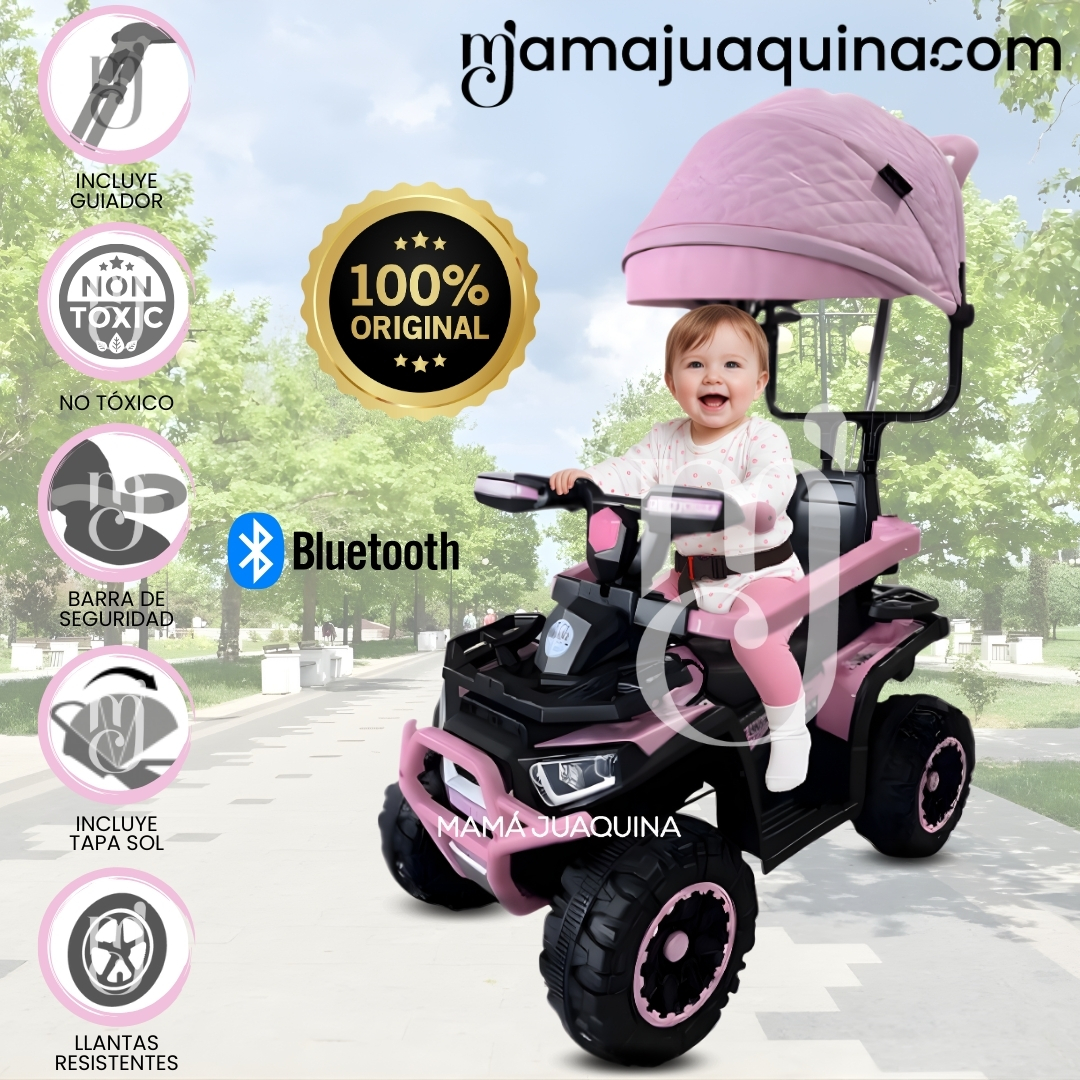CORREPASILLO GUIADOR A BATERÍA «TROXSU II» PINK - 1