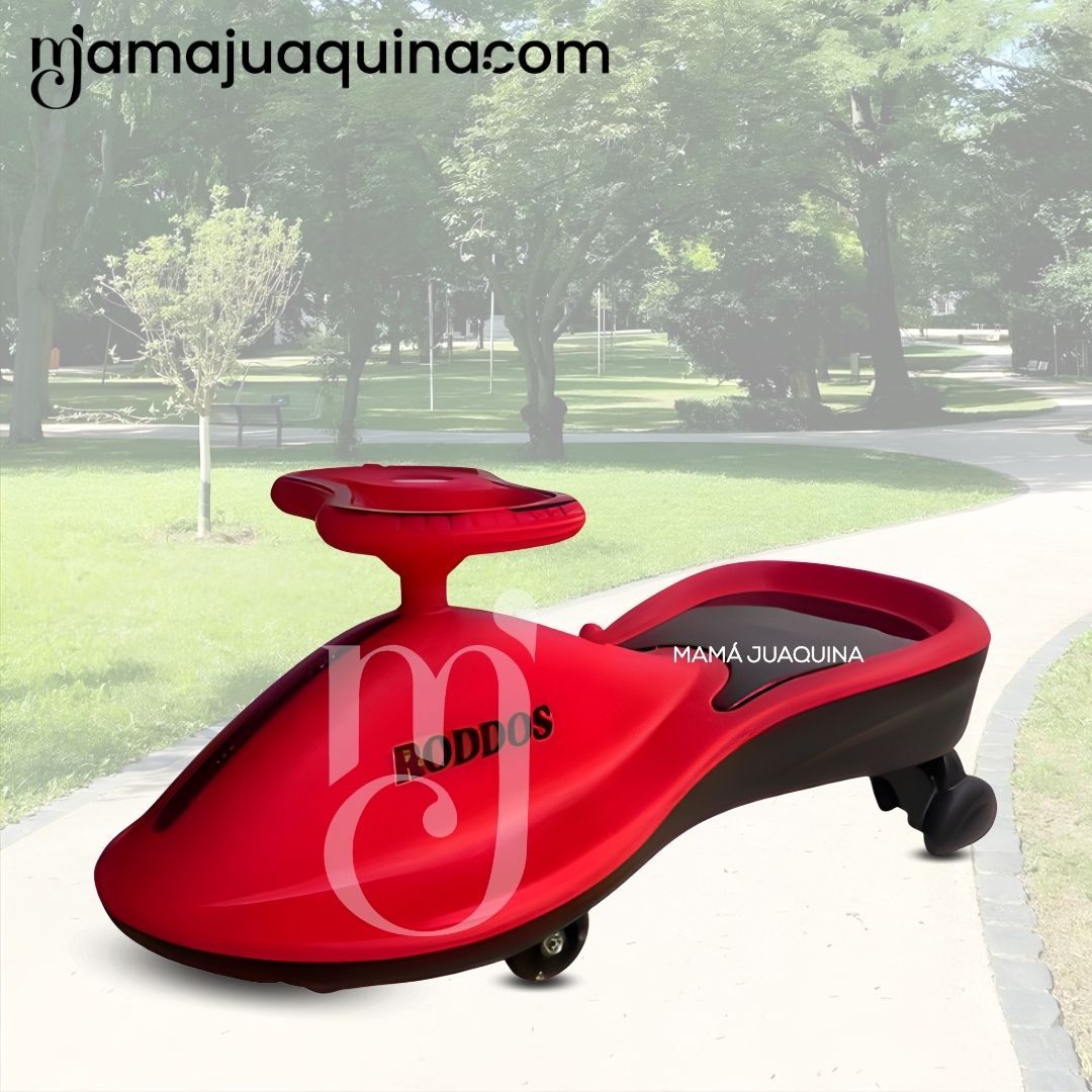 CORREPASILLO TWIST CAR «RODDOS» RED Y BLACK - 2