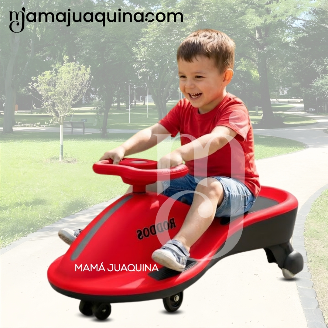 CORREPASILLO TWIST CAR «RODDOS» RED Y BLACK - 4