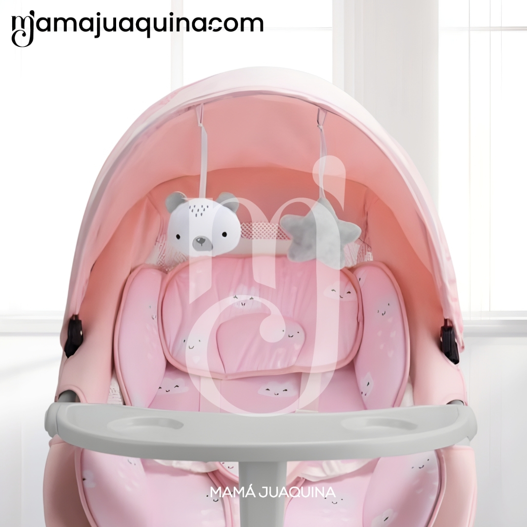 SILLA MECEDORA DIDACTICA «STAR II» CON BLUETOOTH PINK - 5