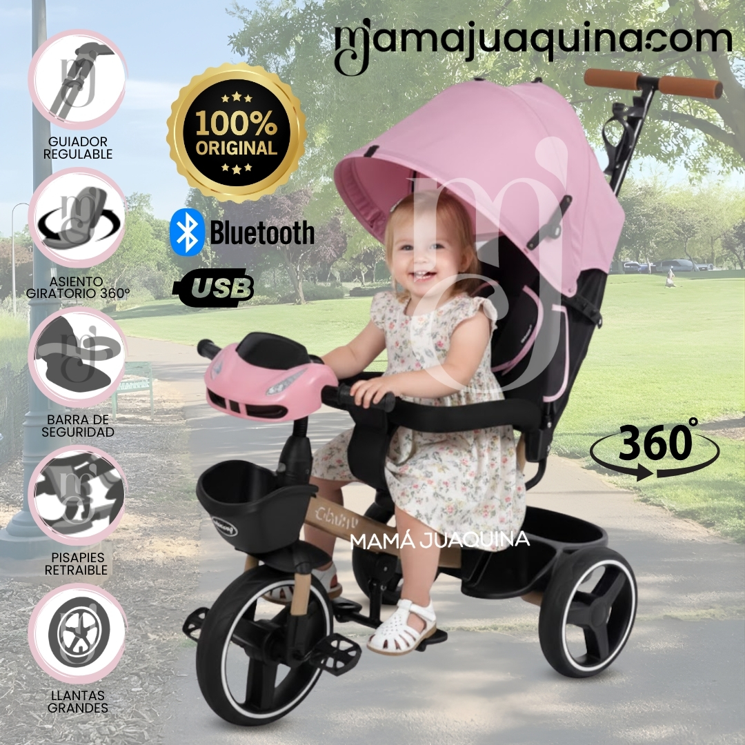 TRICICLO GUIADOR PARA NIÑOS «LIGEND SUPRA » EDICIÓN LIMITADA - 1