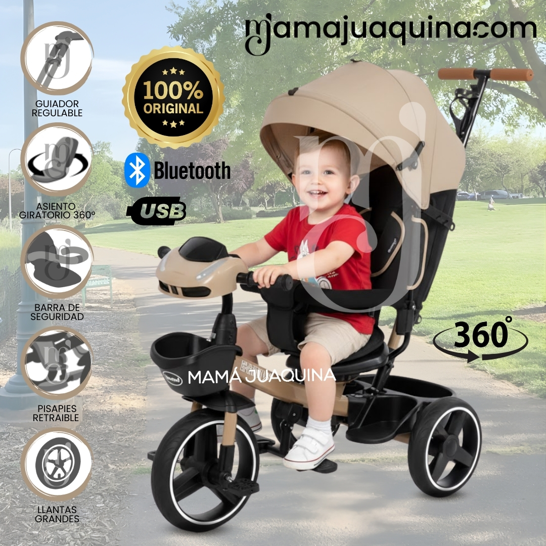 TRICICLO GUIADOR PARA NIÑOS «LIGEND SUPRA » EDICIÓN LIMITADA - 1