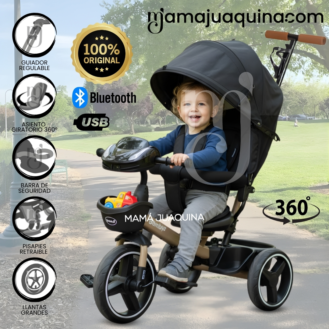 TRICICLO GUIADOR PARA NIÑOS «LIGEND SUPRA » EDICIÓN LIMITADA - 1