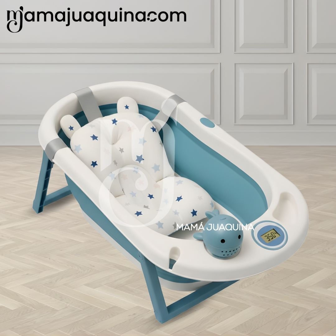 BAÑERA PLEGABLE PARA BEBÉS «DOUX WHALL» EDICIÓN LIMITADA - 2