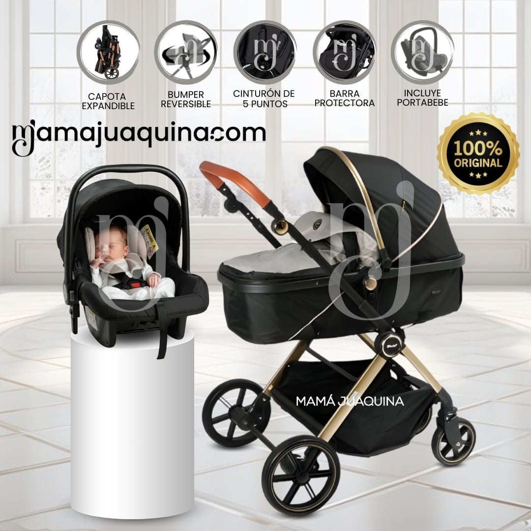 COCHE MOISÉS EDICIÓN EXCLUSIVA «SIGNAL PLUS» CON PORTABEBÉ - 1