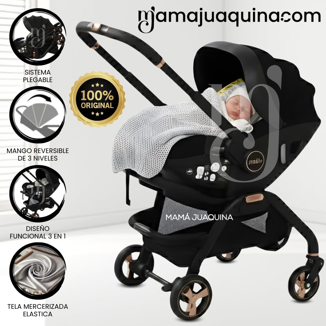 COCHE CARRIOLA DE PASEO 3 EN 1 «DONUX» EDICIÓN EXCLUSIVA - 1