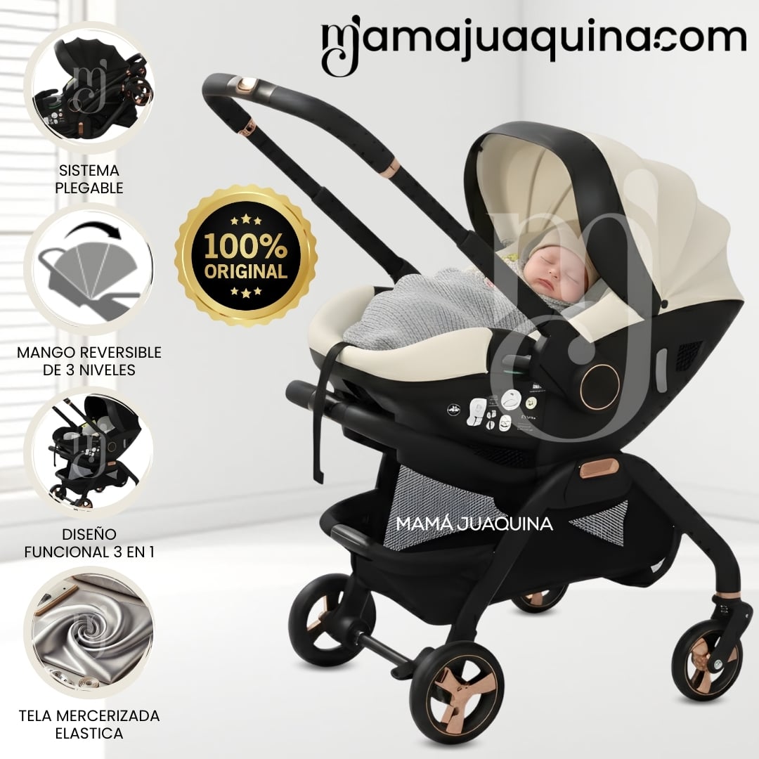 COCHE CARRIOLA DE PASEO 3 EN 1 «DONUX» EDICIÓN EXCLUSIVA - 1