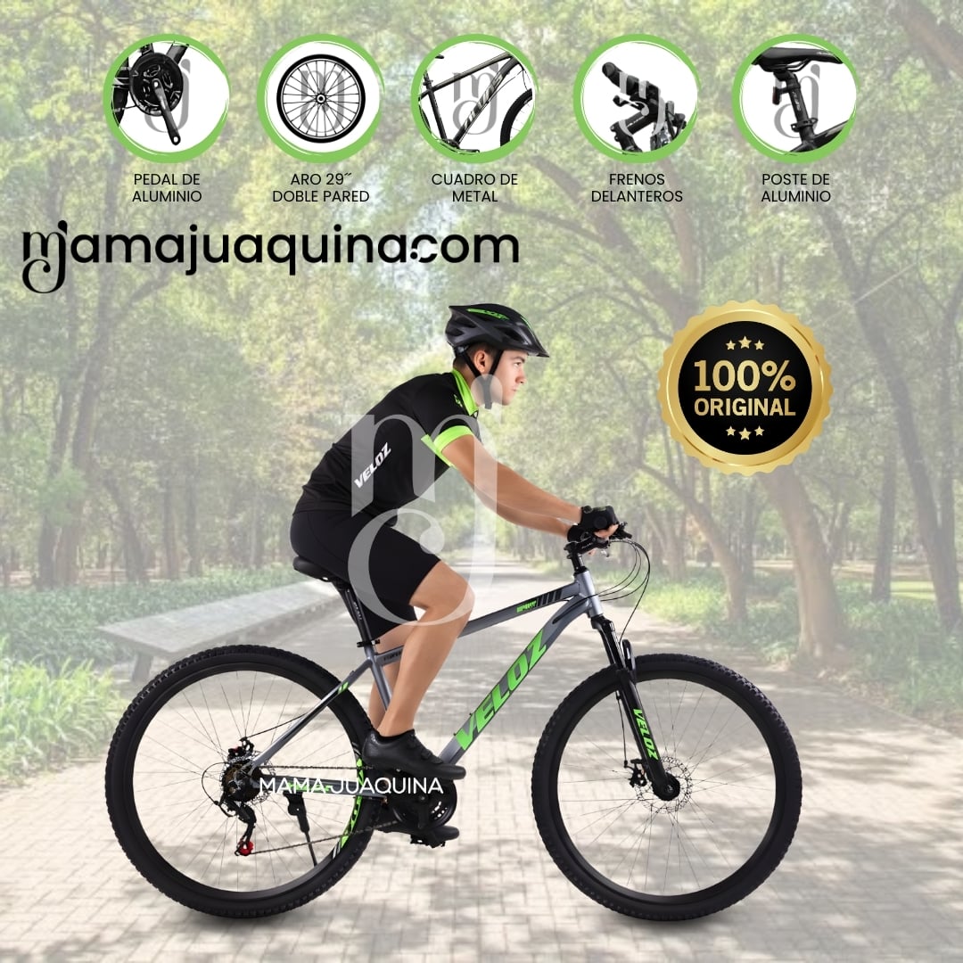 BICICLETA MONTAÑERA DEPORTIVA ARO 29 «ROMA MTB II» - 1