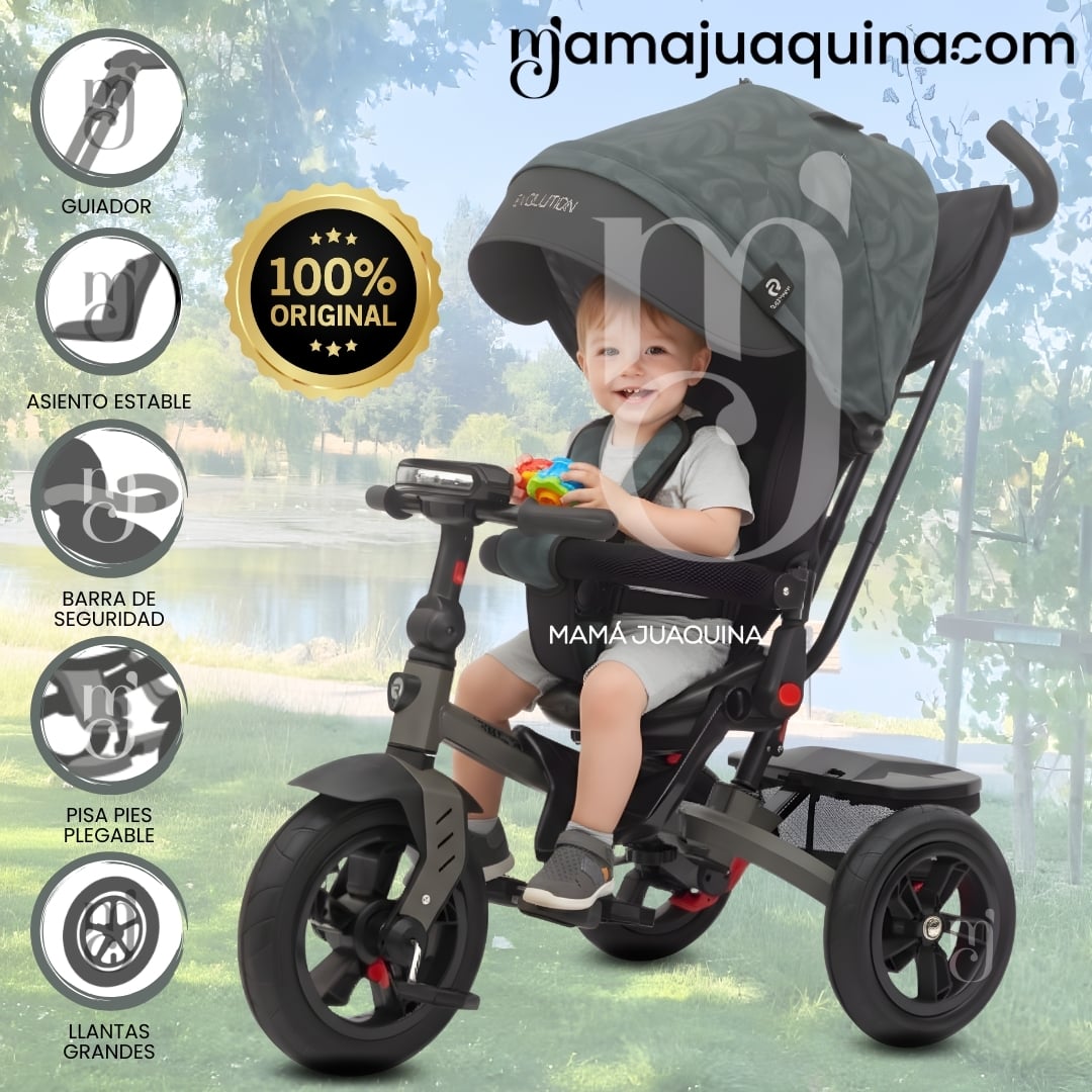 TRICICLO GUIADOR PARA NIÑOS «EVOLUTION» EDICIÓN LIMITADA - 1