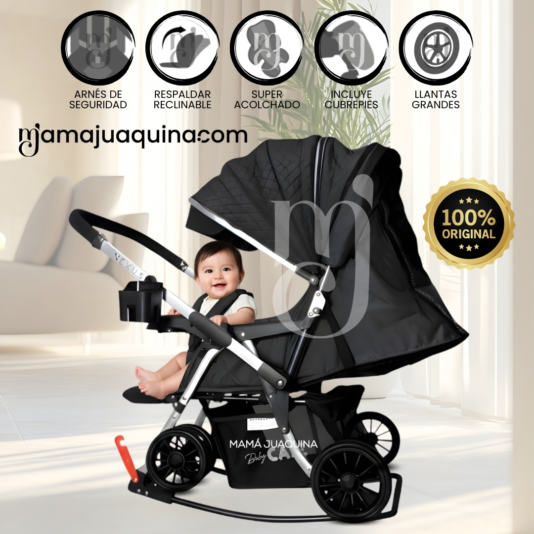 COCHE CUNA MECEDORA DE LUJO «NEXUS» EDICIÓN LIMITADA - 1