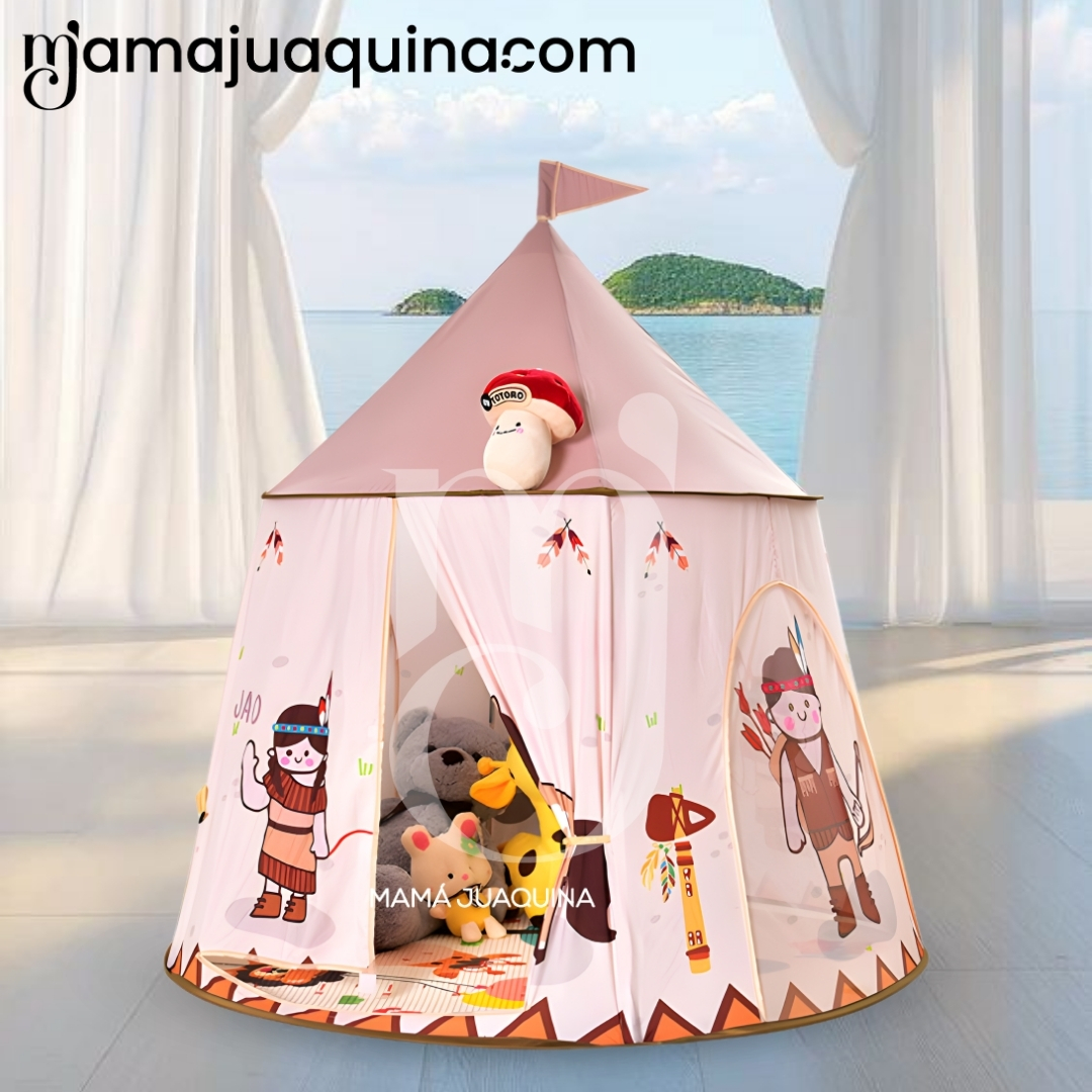 TIENDA DE JUEGOS PLEGABLE «BABY INDI» EDICIÓN LIMITADA - 4