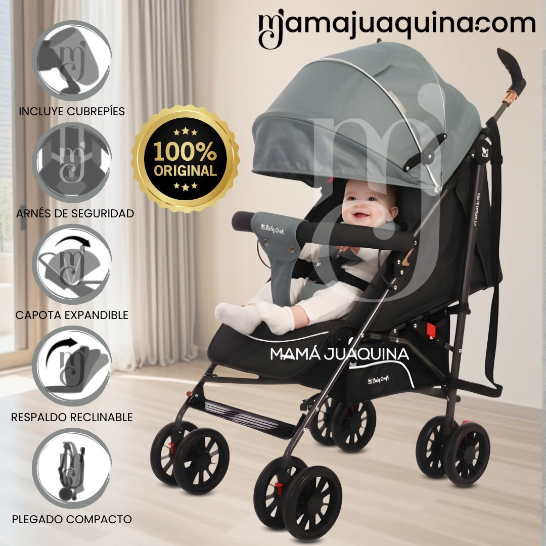 COCHE BASTÓN DE LUJO «DANNES» EDICIÓN EXCLUSIVA GREEN - 1
