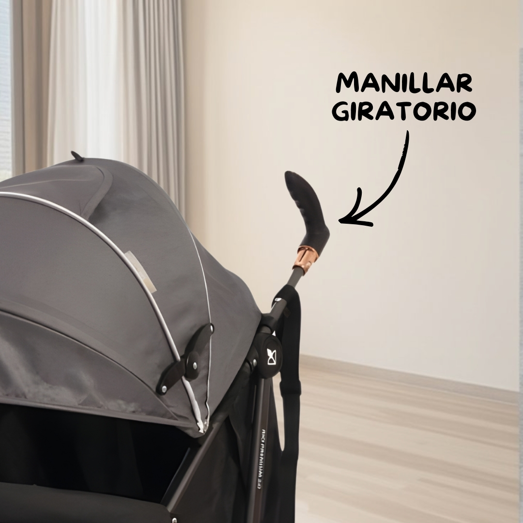 COCHE BASTÓN DE LUJO «DANNES» EDICIÓN EXCLUSIVA GREEN - 2
