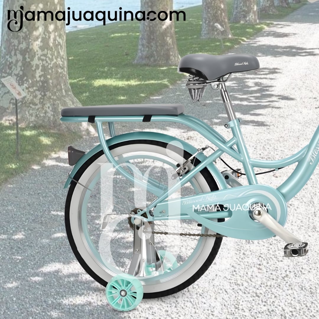 BICICLETA CAMPERA PARA NIÑA ARO 20 «BETTY» CON CANASTA - 4
