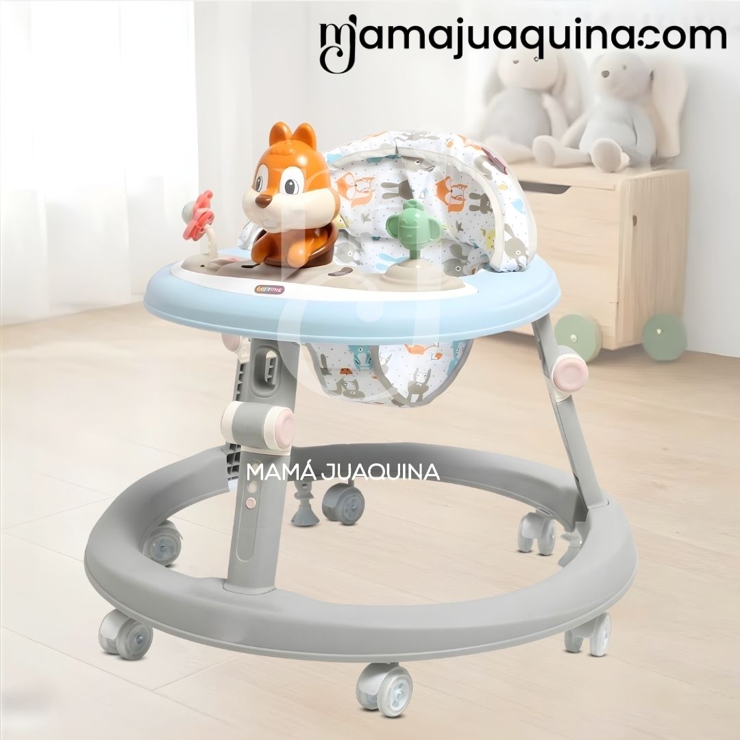 ANDADOR CON TABLERO DIDÁCTICO «NUTTY II» EDICIÓN ESPECIAL GRAY Y LIGHT BLUE - 3