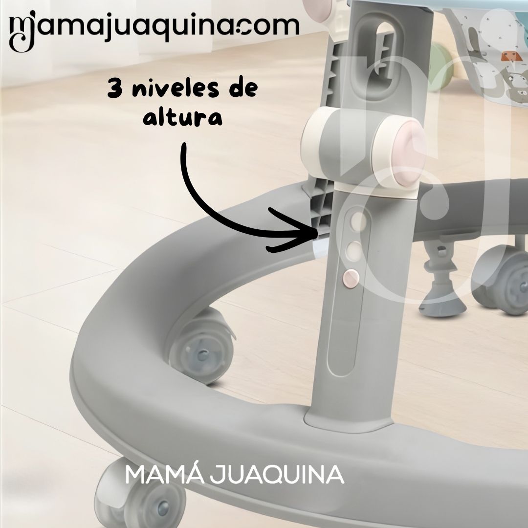 ANDADOR CON TABLERO DIDÁCTICO «NUTTY II» EDICIÓN ESPECIAL GRAY Y LIGHT BLUE - 4