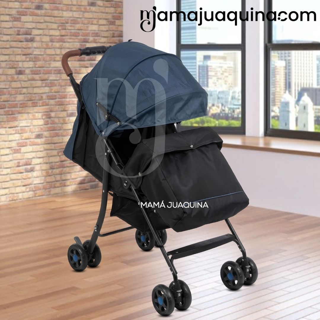 COCHE CUNA DISEÑO SOFISTICADO «MADDOX II» EDICIÓN EXCLUSIVA BLUE - 3