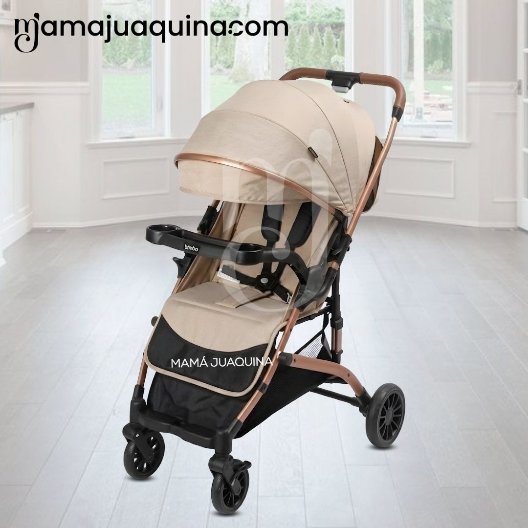 COCHE MALETA DE PASEO «DASHI» MANGO REVERSIBLE BEIGE - 2