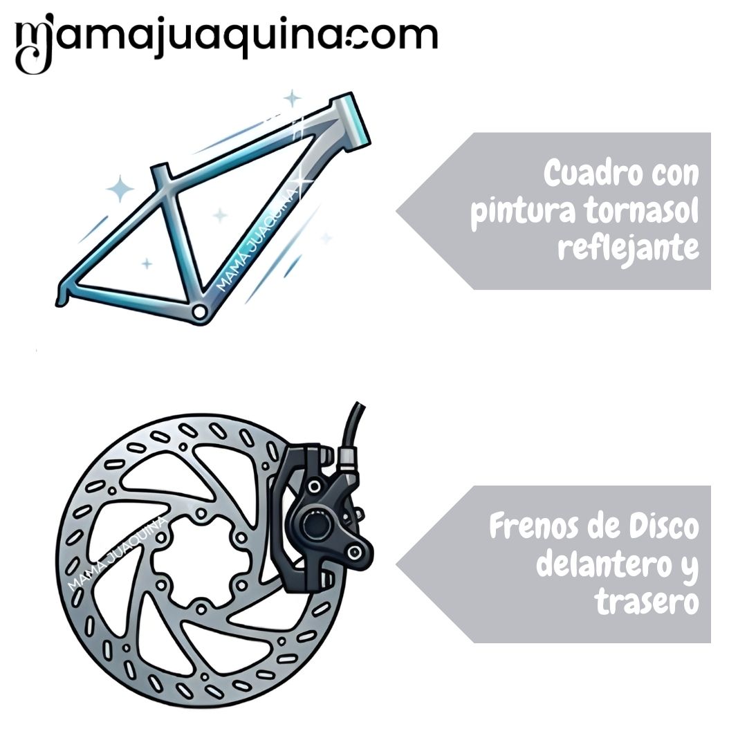 BICICLETA DEPORTIVA ARO 29 «LANDER SPEED» EDICIÓN EXCLUSIVA RED - 5