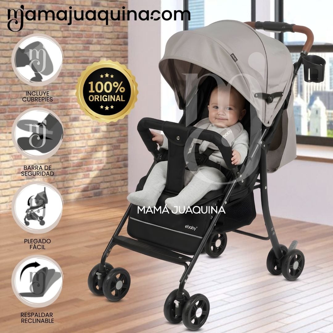 COCHE CUNA DISEÑO SOFISTICADO «MADDOX II» EDICIÓN EXCLUSIVA BEIGE - 1