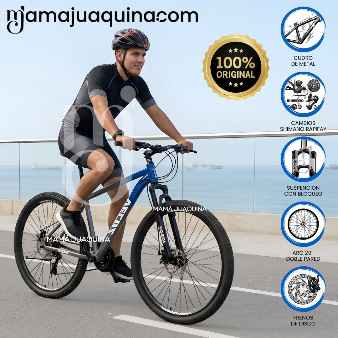 BICICLETA DEPORTIVA ARO 29 «LANDER SPEED» EDICIÓN EXCLUSIVA BLUE - 1